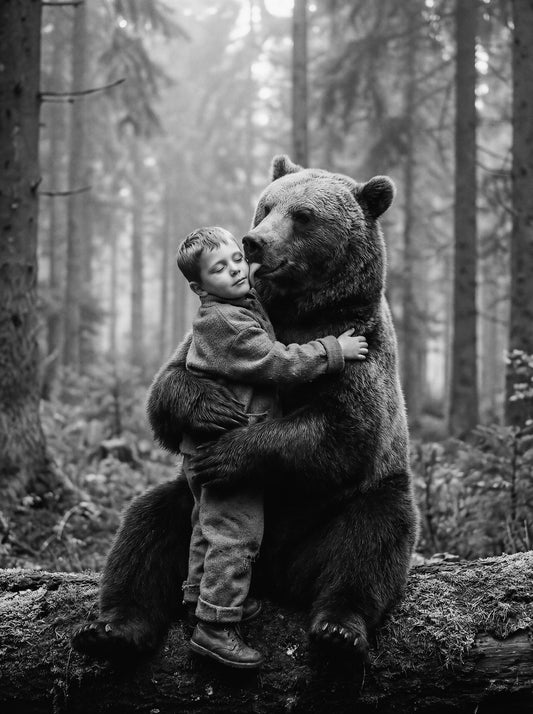 L'enfant et l'ours